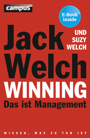 Buchcover Winning | Jack Welch | EAN 9783593396842 | ISBN 3-593-39684-X | ISBN 978-3-593-39684-2