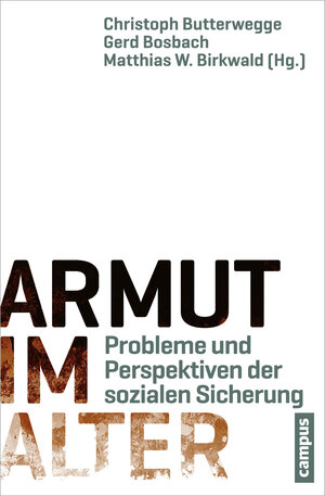 Buchcover Armut im Alter  | EAN 9783593397528 | ISBN 3-593-39752-8 | ISBN 978-3-593-39752-8