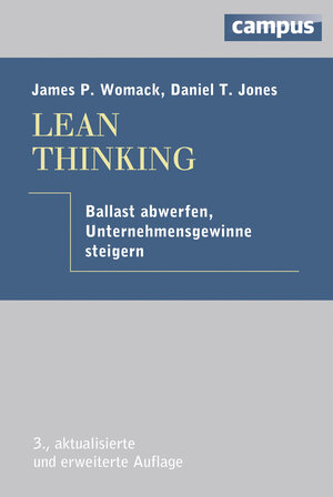 Buchcover Lean Thinking | James P. Womack | EAN 9783593398433 | ISBN 3-593-39843-5 | ISBN 978-3-593-39843-3