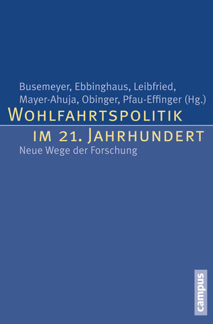 Buchcover Wohlfahrtspolitik im 21. Jahrhundert  | EAN 9783593399034 | ISBN 3-593-39903-2 | ISBN 978-3-593-39903-4