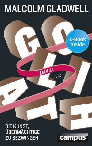 Buchcover David und Goliath | Malcolm Gladwell | EAN 9783593399188 | ISBN 3-593-39918-0 | ISBN 978-3-593-39918-8