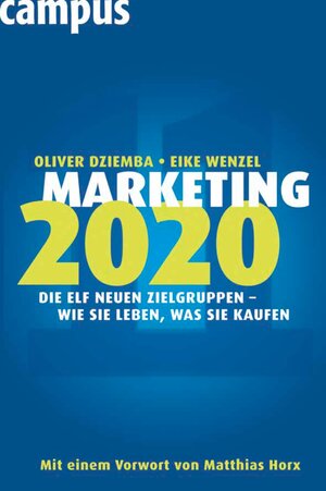 Buchcover Marketing 2020 | Oliver Dziemba | EAN 9783593405445 | ISBN 3-593-40544-X | ISBN 978-3-593-40544-5