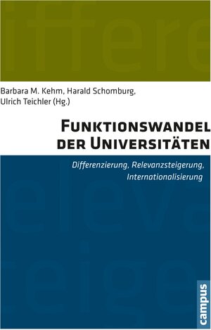 Buchcover Funktionswandel der Universitäten  | EAN 9783593417028 | ISBN 3-593-41702-2 | ISBN 978-3-593-41702-8