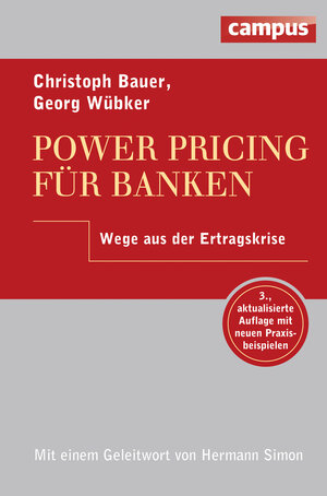 Buchcover Power Pricing für Banken | Christoph Bauer | EAN 9783593423548 | ISBN 3-593-42354-5 | ISBN 978-3-593-42354-8