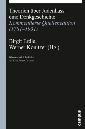 Buchcover Theorien über Judenhass - eine Denkgeschichte  | EAN 9783593504704 | ISBN 3-593-50470-7 | ISBN 978-3-593-50470-4