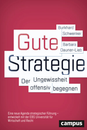 Buchcover Gute Strategie  | EAN 9783593507675 | ISBN 3-593-50767-6 | ISBN 978-3-593-50767-5