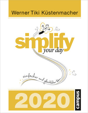 Buchcover simplify your day 2020 | Werner Tiki Küstenmacher | EAN 9783593510453 | ISBN 3-593-51045-6 | ISBN 978-3-593-51045-3