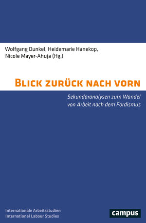 Buchcover Blick zurück nach vorn  | EAN 9783593510965 | ISBN 3-593-51096-0 | ISBN 978-3-593-51096-5