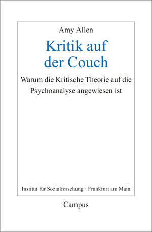 Buchcover Kritik auf der Couch | Amy Allen | EAN 9783593515335 | ISBN 3-593-51533-4 | ISBN 978-3-593-51533-5