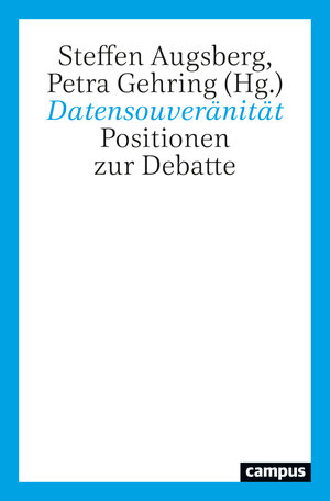 Buchcover Datensouveränität  | EAN 9783593516431 | ISBN 3-593-51643-8 | ISBN 978-3-593-51643-1