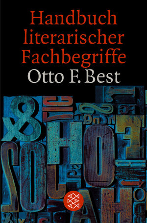 Buchcover Handbuch literarischer Fachbegriffe | Otto F. Best | EAN 9783596119585 | ISBN 3-596-11958-8 | ISBN 978-3-596-11958-5