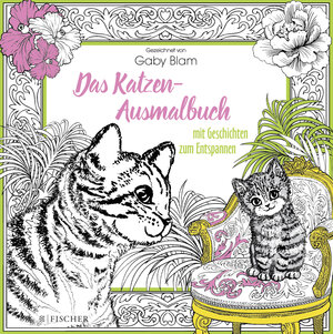 Buchcover Das Katzen-Ausmalbuch mit Geschichten zum Entspannen | Gaby Blam | EAN 9783596297542 | ISBN 3-596-29754-0 | ISBN 978-3-596-29754-2