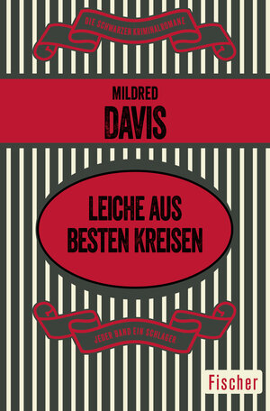 Buchcover Leiche aus besten Kreisen | Mildred Davis | EAN 9783596315482 | ISBN 3-596-31548-4 | ISBN 978-3-596-31548-2