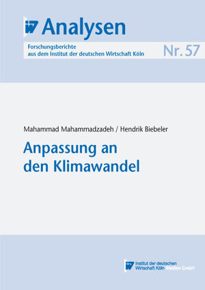 Buchcover Anpassung an den Klimawandel | Mahammad Mahammadzadeh | EAN 9783602148486 | ISBN 3-602-14848-3 | ISBN 978-3-602-14848-6