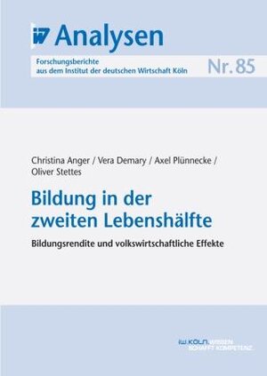 Buchcover Bildung in der zweiten Lebenshälfte | Christina Anger | EAN 9783602149070 | ISBN 3-602-14907-2 | ISBN 978-3-602-14907-0