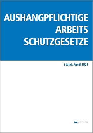 Buchcover Aushangpflichtige Arbeitsschutzgesetze  | EAN 9783602150274 | ISBN 3-602-15027-5 | ISBN 978-3-602-15027-4