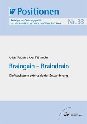 Buchcover Braingain - Braindrain | Oliver Koppel | EAN 9783602241309 | ISBN 3-602-24130-0 | ISBN 978-3-602-24130-9