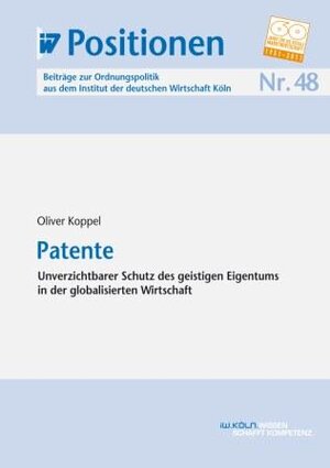 Buchcover Patente | Oliver Koppel | EAN 9783602241453 | ISBN 3-602-24145-9 | ISBN 978-3-602-24145-3