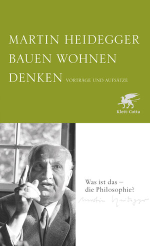 Buchcover Bauen Wohnen Denken | Martin Heidegger | EAN 9783608106350 | ISBN 3-608-10635-9 | ISBN 978-3-608-10635-0