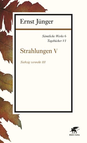 Buchcover Sämtliche Werke - Band 6 | Ernst Jünger | EAN 9783608109061 | ISBN 3-608-10906-4 | ISBN 978-3-608-10906-1