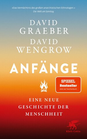 Buchcover Anfänge | David Graeber | EAN 9783608118414 | ISBN 3-608-11841-1 | ISBN 978-3-608-11841-4