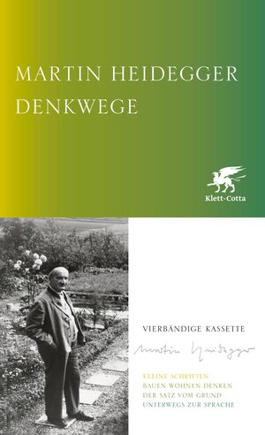Buchcover Denkwege. Ausgabe in vier Bänden | Martin Heidegger | EAN 9783608201772 | ISBN 3-608-20177-7 | ISBN 978-3-608-20177-2