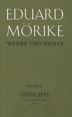 Buchcover Werke und Briefe. Historisch-kritische Gesamtausgabe. Pflichtfortsetzung | Eduard Mörike | EAN 9783608330106 | ISBN 3-608-33010-0 | ISBN 978-3-608-33010-6