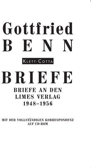 Buchcover Briefe (Briefe) | Gottfried Benn | EAN 9783608934663 | ISBN 3-608-93466-9 | ISBN 978-3-608-93466-3