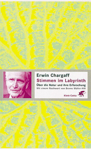 Buchcover Stimmen im Labyrinth | Erwin Chargaff | EAN 9783608935806 | ISBN 3-608-93580-0 | ISBN 978-3-608-93580-6