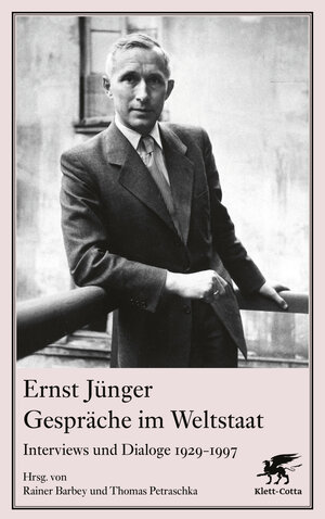 Buchcover Gespräche im Weltstaat | Ernst Jünger | EAN 9783608961263 | ISBN 3-608-96126-7 | ISBN 978-3-608-96126-3