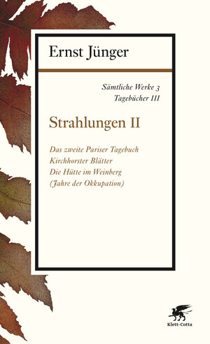 Buchcover Sämtliche Werke - Band 3 | Ernst Jünger | EAN 9783608963038 | ISBN 3-608-96303-0 | ISBN 978-3-608-96303-8