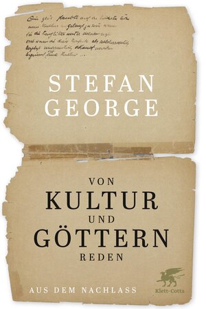 Buchcover Von Kultur und Göttern reden | Stefan George | EAN 9783608981520 | ISBN 3-608-98152-7 | ISBN 978-3-608-98152-0