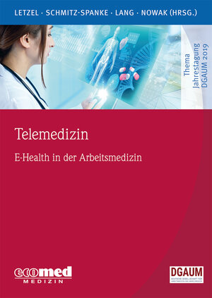 Buchcover Telemedizin | Stephan Letzel | EAN 9783609105406 | ISBN 3-609-10540-2 | ISBN 978-3-609-10540-6