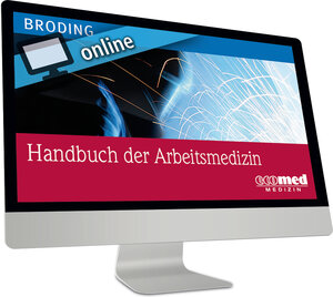 Buchcover Handbuch der Arbeitsmedizin online | Horst Christoph Broding | EAN 9783609105840 | ISBN 3-609-10584-4 | ISBN 978-3-609-10584-0