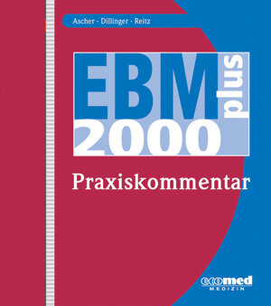 Buchcover EBM 2000plus | Wolfgang Ascher | EAN 9783609106106 | ISBN 3-609-10610-7 | ISBN 978-3-609-10610-6