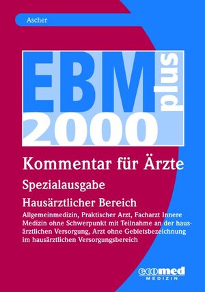 Buchcover EBM 2008 - Spezialausgabe Hausärztlicher Bereich | Oliver Frielingsdorf | EAN 9783609106496 | ISBN 3-609-10649-2 | ISBN 978-3-609-10649-6