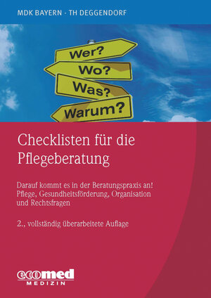 Buchcover Checklisten für die Pflegeberatung  | EAN 9783609155012 | ISBN 3-609-15501-9 | ISBN 978-3-609-15501-2
