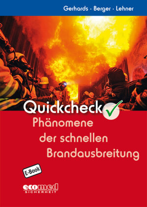 Buchcover Quickcheck Phänomene der schnellen Brandausbreitung | Frank Gerhards | EAN 9783609203911 | ISBN 3-609-20391-9 | ISBN 978-3-609-20391-1