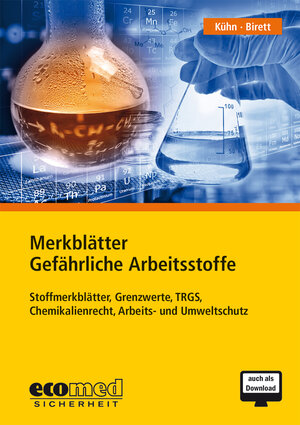 Buchcover Merkblätter Gefährliche Arbeitsstoffe CD-ROM | Robert Kühn | EAN 9783609480602 | ISBN 3-609-48060-2 | ISBN 978-3-609-48060-2