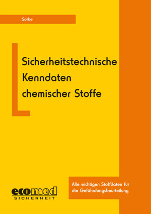 Buchcover Sicherheitstechnische Kenndaten DVD | Günter Sorbe | EAN 9783609480701 | ISBN 3-609-48070-X | ISBN 978-3-609-48070-1