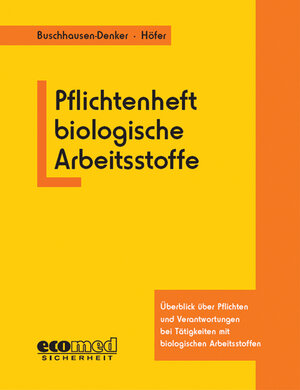 Pflichtenheft Biologische Arbeitsstoffe