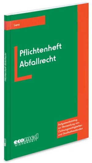 Pflichtenheft Abfallrecht