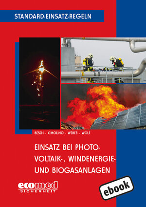 Buchcover Standard-Einsatz-Regeln: Einsatz bei Photovoltaik-, Windenergie- und Biogasanlagen | Florian Besch | EAN 9783609684970 | ISBN 3-609-68497-6 | ISBN 978-3-609-68497-0