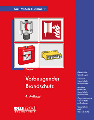 Buchcover Vorbeugender Brandschutz | Hans Kemper | EAN 9783609697932 | ISBN 3-609-69793-8 | ISBN 978-3-609-69793-2