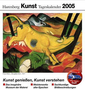 Buchcover Harenberg Kunst Tageskalender 2005  | EAN 9783611011733 | ISBN 3-611-01173-8 | ISBN 978-3-611-01173-3