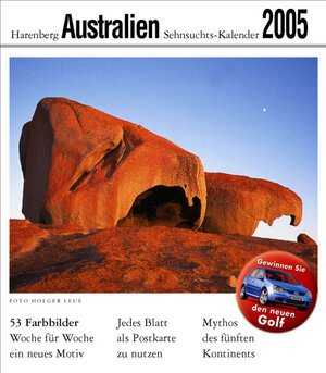 Buchcover Harenberg Sehnsuchts-Kalender Australien 2005  | EAN 9783611011771 | ISBN 3-611-01177-0 | ISBN 978-3-611-01177-1