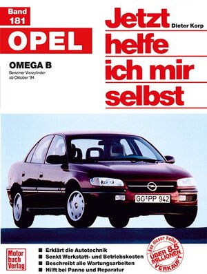 Buchcover Opel Omega B | Dieter Korp | EAN 9783613017009 | ISBN 3-613-01700-8 | ISBN 978-3-613-01700-9