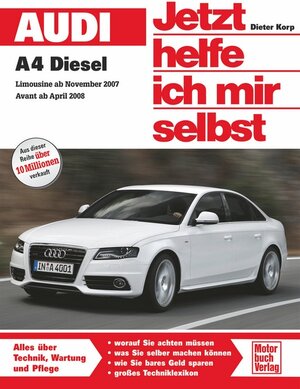 Buchcover Audi A4 / A4 Avant Diesel | Dieter Korp | EAN 9783613029248 | ISBN 3-613-02924-3 | ISBN 978-3-613-02924-8