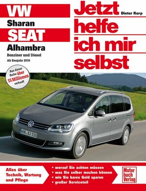 Buchcover VW Sharan / Seat Alhambra | Dieter Korp | EAN 9783613034488 | ISBN 3-613-03448-4 | ISBN 978-3-613-03448-8