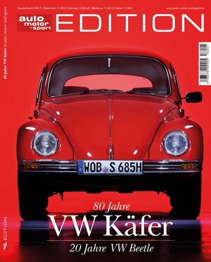 Buchcover auto motor und sport Edition - 80 Jahre VW Käfer | EAN 9783613308824 | ISBN 3-613-30882-7 | ISBN 978-3-613-30882-4